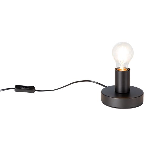 Lampe à poser H. 9,5 cm LUKA Noire