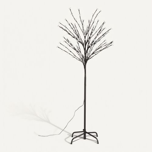 Arbre cerisier LED H. 150 cm ULIZ Noir vue de face