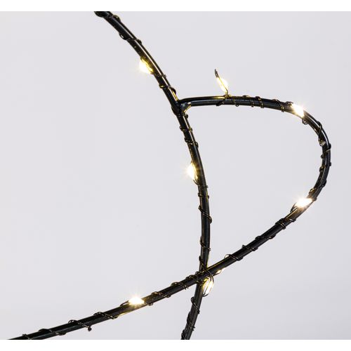 Déco murale planet LED L.30 cm USATURNE Noire vue détaillée