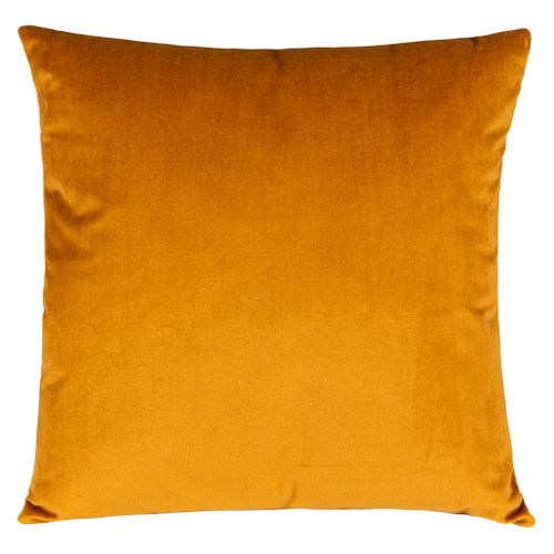 Coussin 40x40 cm VELVET Jaune vue de face