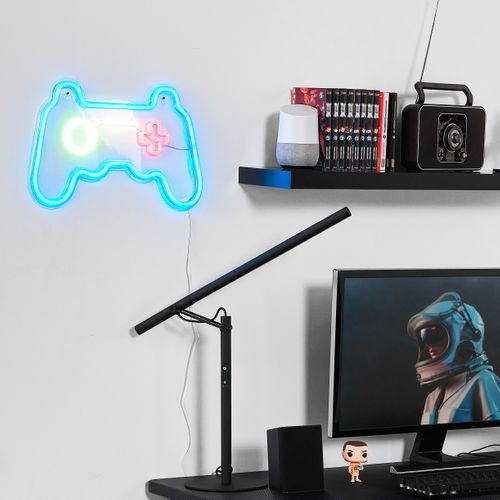 Néon mural Led USB L. 41 cm MANETTE Multicolore