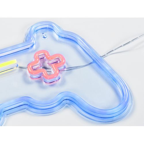 Néon mural Led USB L. 41 cm MANETTE Multicolore