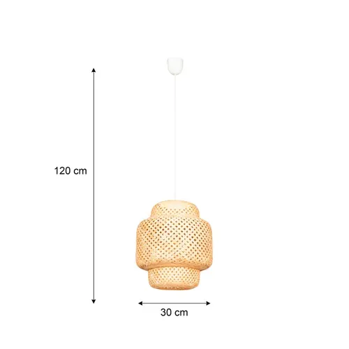 Suspension Ø 30 cm LU Naturel