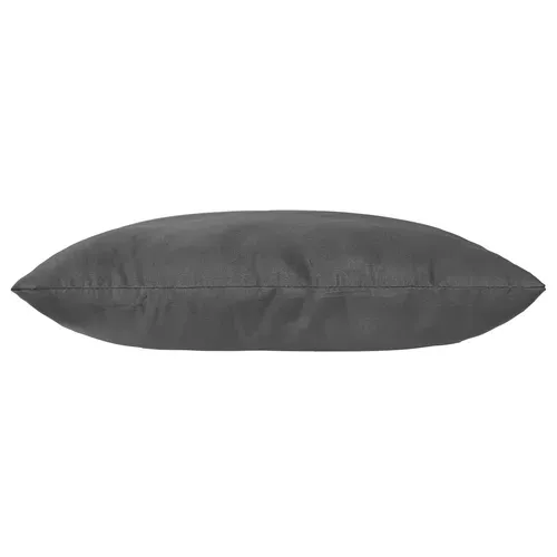Coussin 38x38 cm CROMI Gris vue de profil