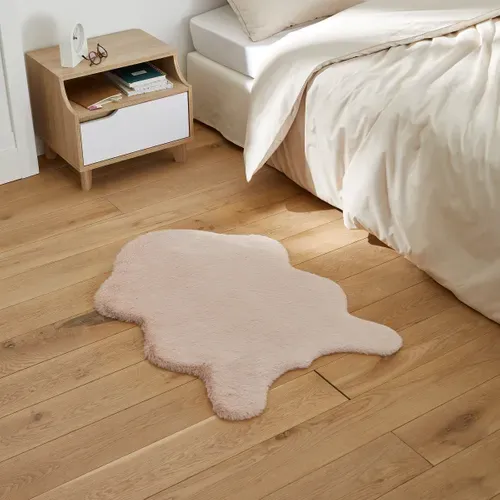 Tapis 60x90 cm FUNNY Rose vue d'ambiance 1