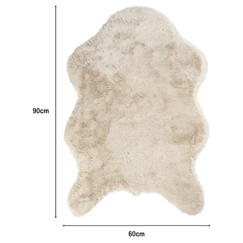 Tapis 60x90 cm FUNNY Ecru