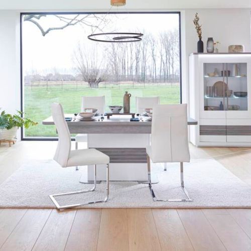 Suspension Led D. 59 cm CIRCLE LOOPING Noire vue d'ambiance 1