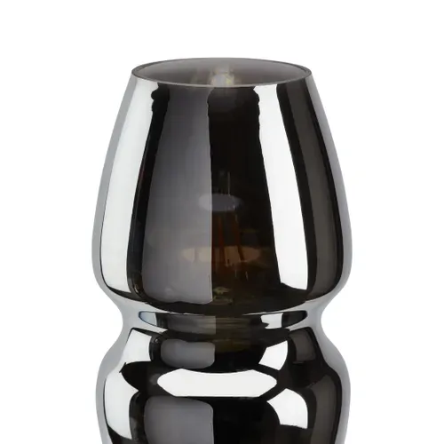 Lampe à poser H. 23 cm MAR Gris fumé vue détaillée