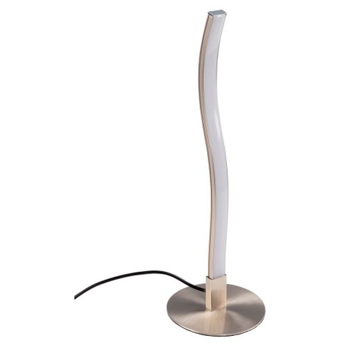 Lampe à poser LED H. 30 cm VIPER Nickel vue 3/4