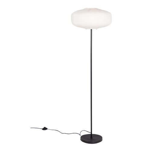 Lampadaire H. 150 cm KIKO Noir et blanc