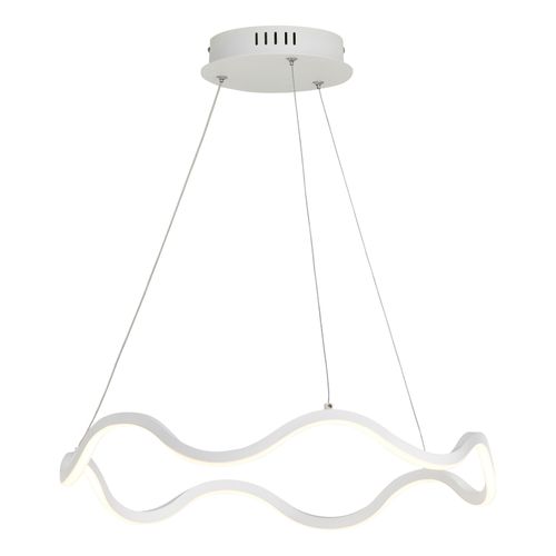 Suspension Led D. 50 cm ANILLO Blanche