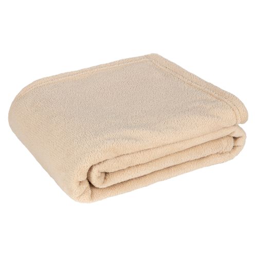 Plaid 130x170 cm TENDRESSE Beige