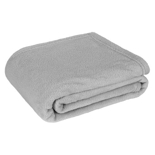 Plaid 130x170 cm TENDRESSE Gris