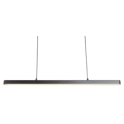 Suspension Led L. 90 cm LÜBECK Noire
