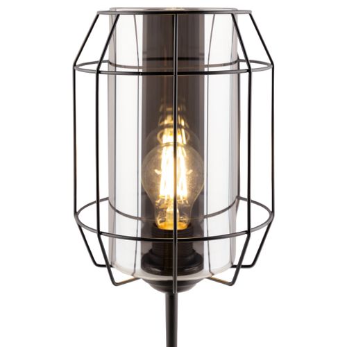 Lampe à poser H. 45 cm TOM Noire vue détaillée