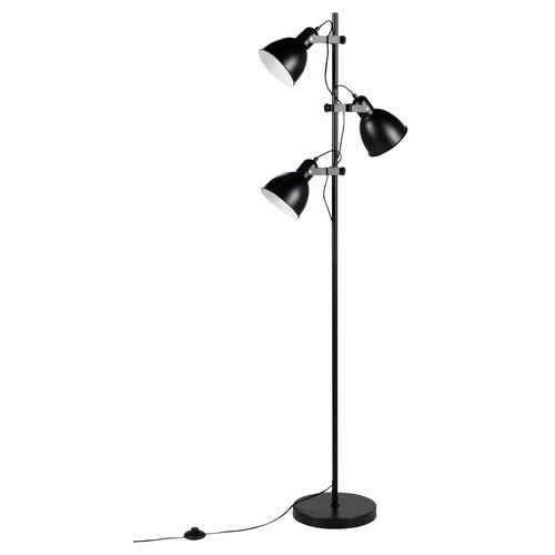 Lampadaire 3 lumières H.165 cm ANTIGUA Noir