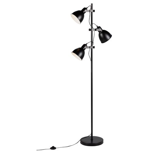 Lampadaire 3 lumières H.165 cm ANTIGUA Noir