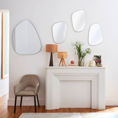 Miroir organique L. 75 cm  VALENTIN