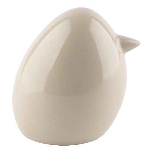 Déco oiseau H. 7 cm ULALIE Taupe