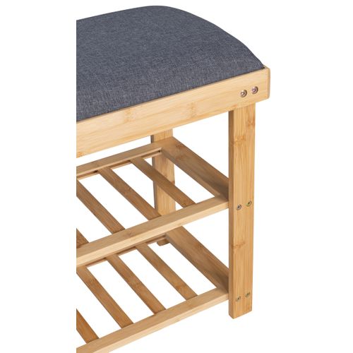 Banc range chaussures PHILS Gris / Naturel vue détaillée