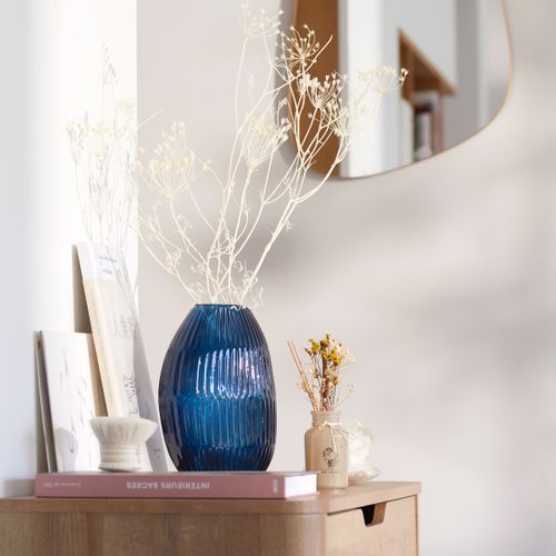 Vase H. 24 cm VALORIS Bleu vue d'ambiance 1