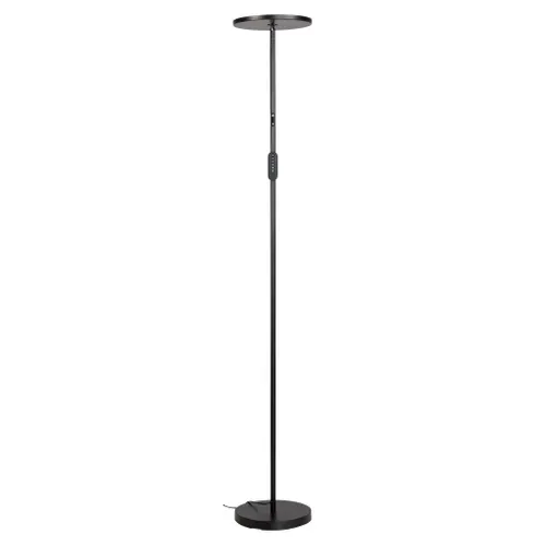 Lampadaire Led dim H. 180 cm JULIAN Noir vue 3/4