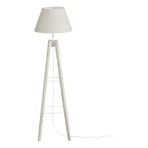 Lampadaire H. 155 cm ZAKINA Blanc antique