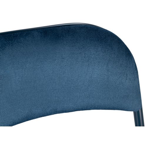 Chaise pliante H.78 cm SOREN Bleu