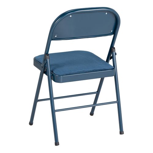 Chaise pliante H.78 cm SOREN Bleu