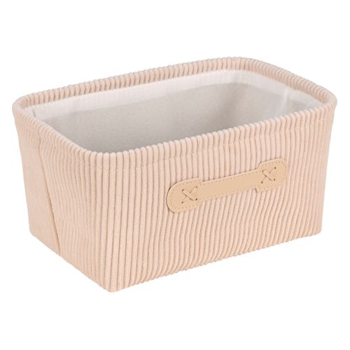 Panier Taille S VELLUTO Beige vue 3/4