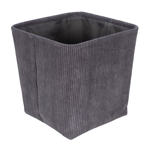 Panier Taille L VELLUTO Gris vue de derrière