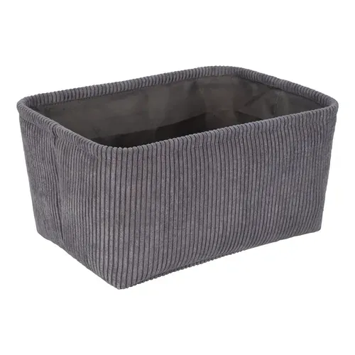 Panier Taille M VELLUTO Gris vue de derrière