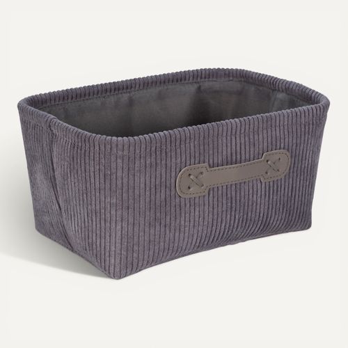 Panier Taille S VELLUTO Gris vue 3/4