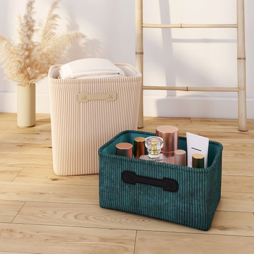 Panier Taille S VELLUTO Vert vue d'ambiance 1