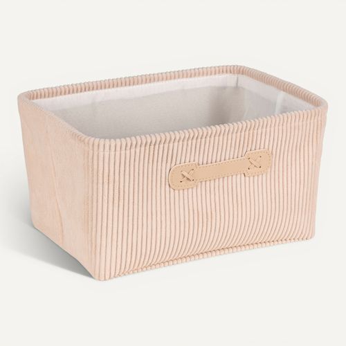 Panier Taille M VELLUTO Beige vue 3/4
