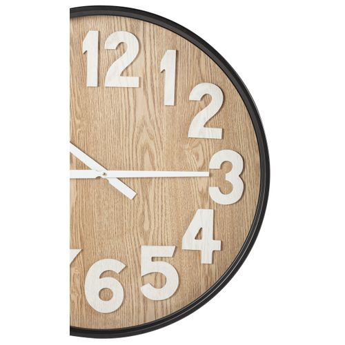 Horloge Ø 67 cm JUDDY Naturel vue détaillée