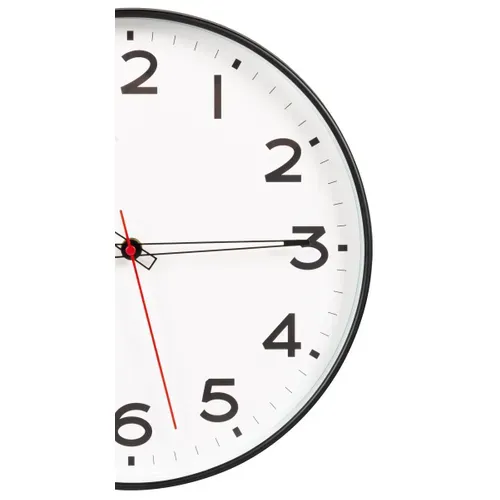 Horloge Ø 30 cm LOUNES Blanc vue détaillée