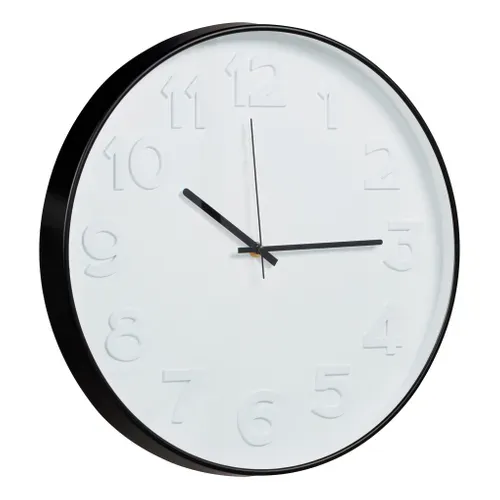 Horloge Ø 40 cm MAELIS Blanc vue 3/4