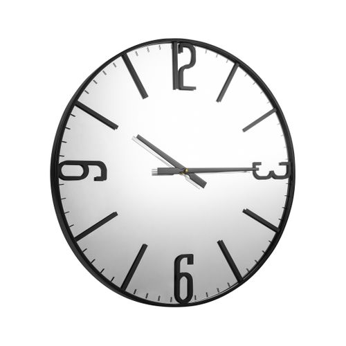 Horloge Ø 60 cm ROMY Noir