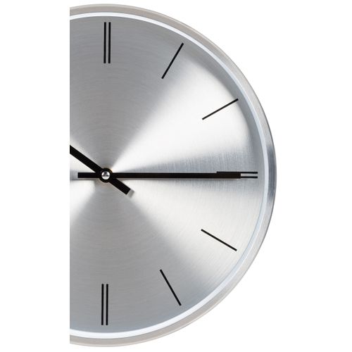 Horloge Ø 30 cm BECKY Silver vue détaillée