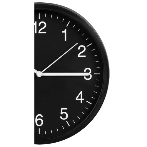 Horloge Ø 20 cm HOUR 4 Noir vue détaillée