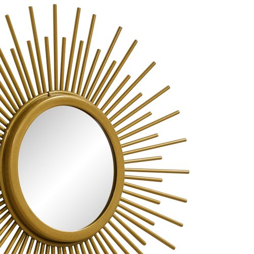 Miroir doré Ø 25 cm SHINE Doré vue détaillée