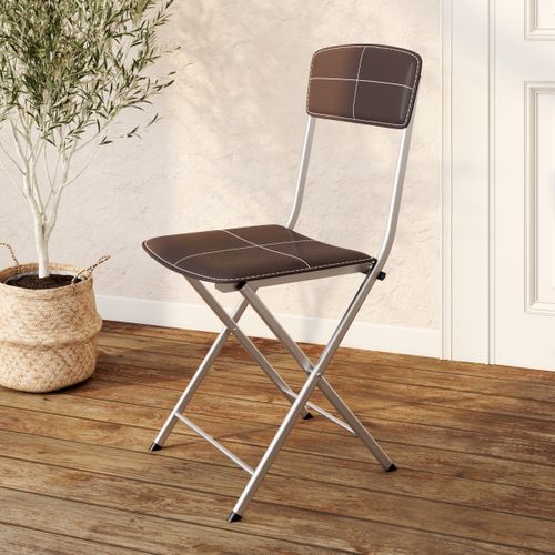 Chaise pliante TENCO 5 Marron