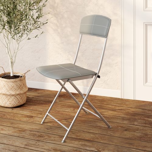 Chaise pliante TENCO 5 Gris