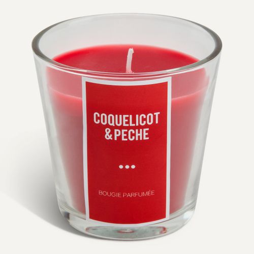 Bougie 130g ALINA Coquelicot pêche vue 3/4