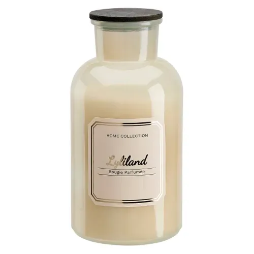 Bougie 800G OPALINE Gris chaud vue 3/4