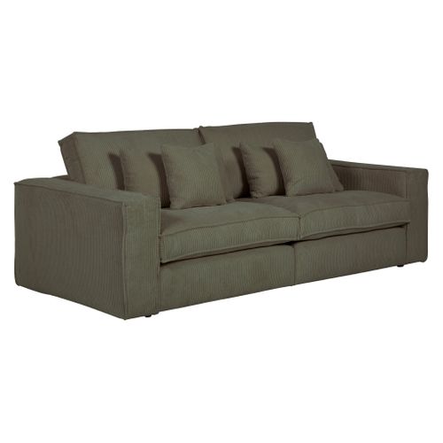 Canapé 3 places CLOUD tissu stello vert