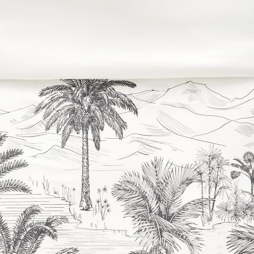 Parure 240x220 cm  PALMERAIE vue détaillée