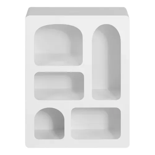 Etagère murale VILLY Blanc vue de face