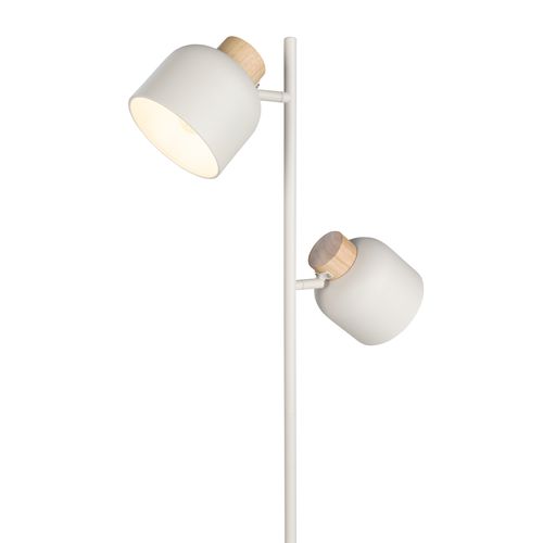 Lampadaire 2 lumières H.143,5 MARISOL Crème